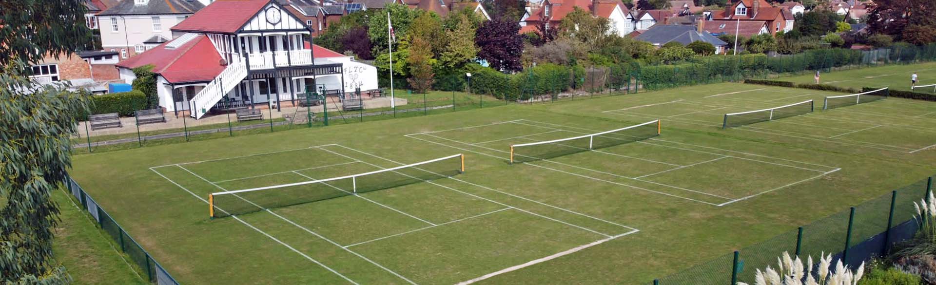 Felixstowe Lawn Tennis Club Aerial Photo