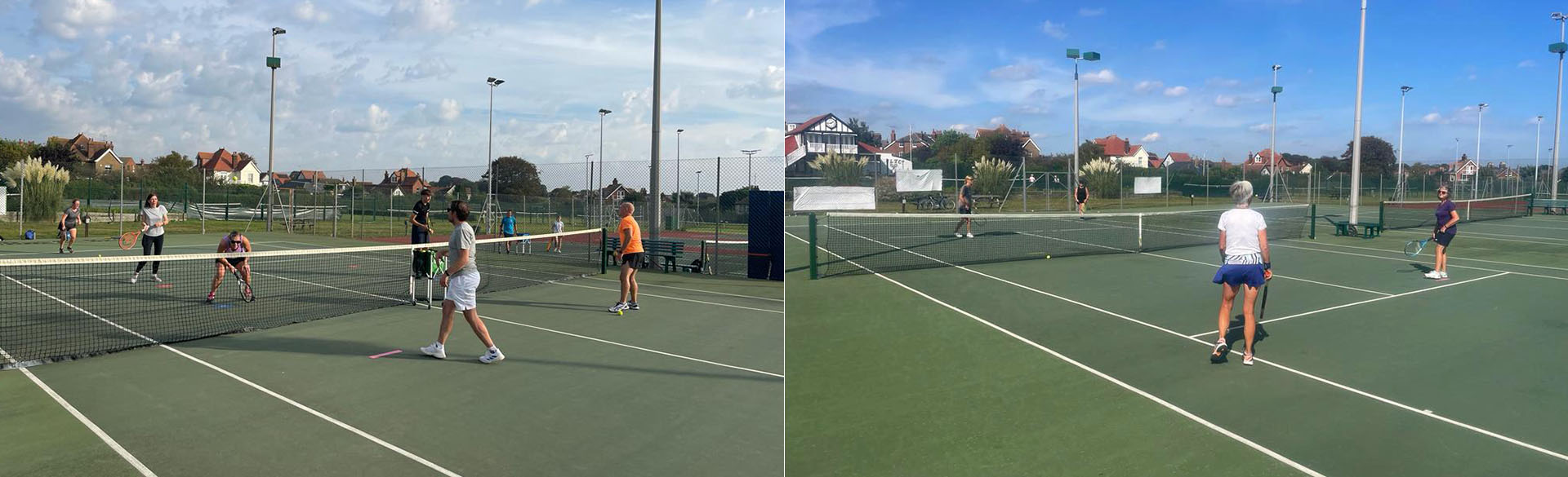 Adult Tennis Coaching at Felixstowe Lawn Tennis Club