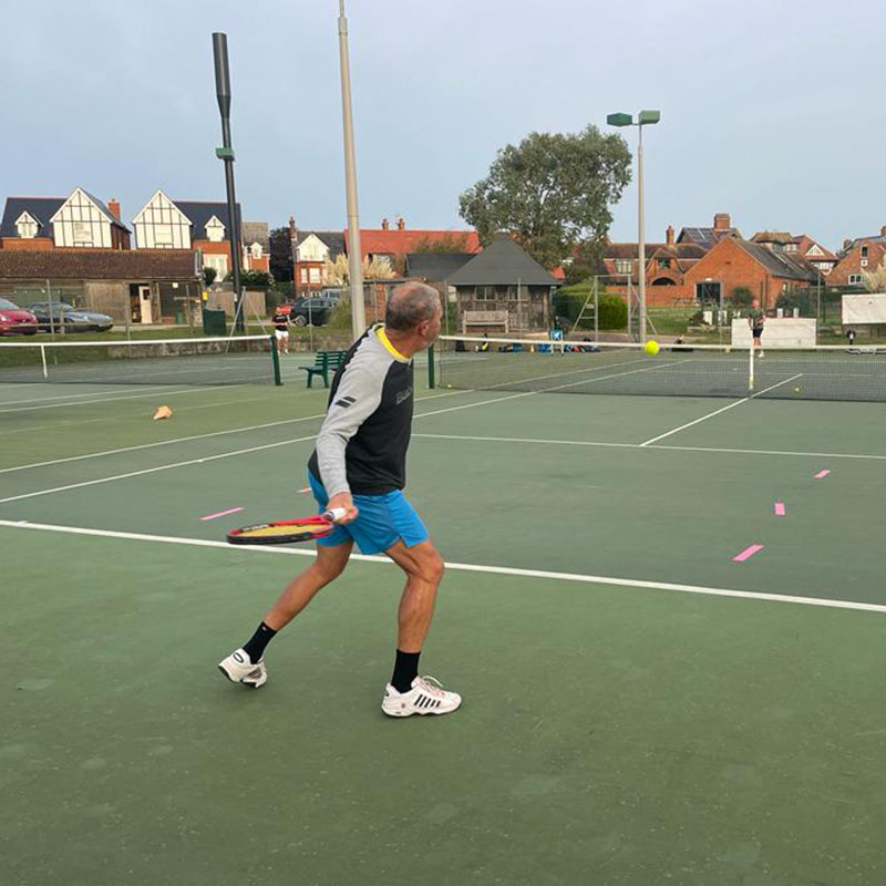 Adult Tennis Coaching at Felixstowe Lawn Tennis Club