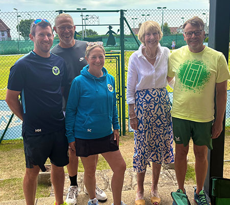 Christine Janes Visits FLTC During the Lexus British Tour 2025