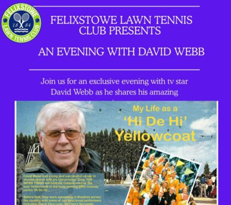 An Evening with David Webb